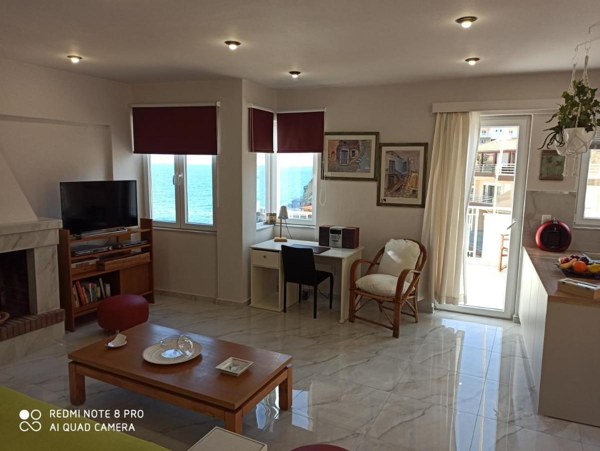 Popis Sea View Apartments Agia Pelagia Екстериор снимка