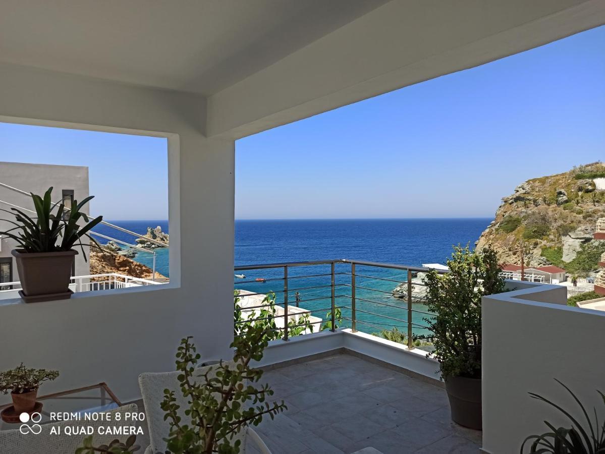 Popis Sea View Apartments Agia Pelagia Екстериор снимка