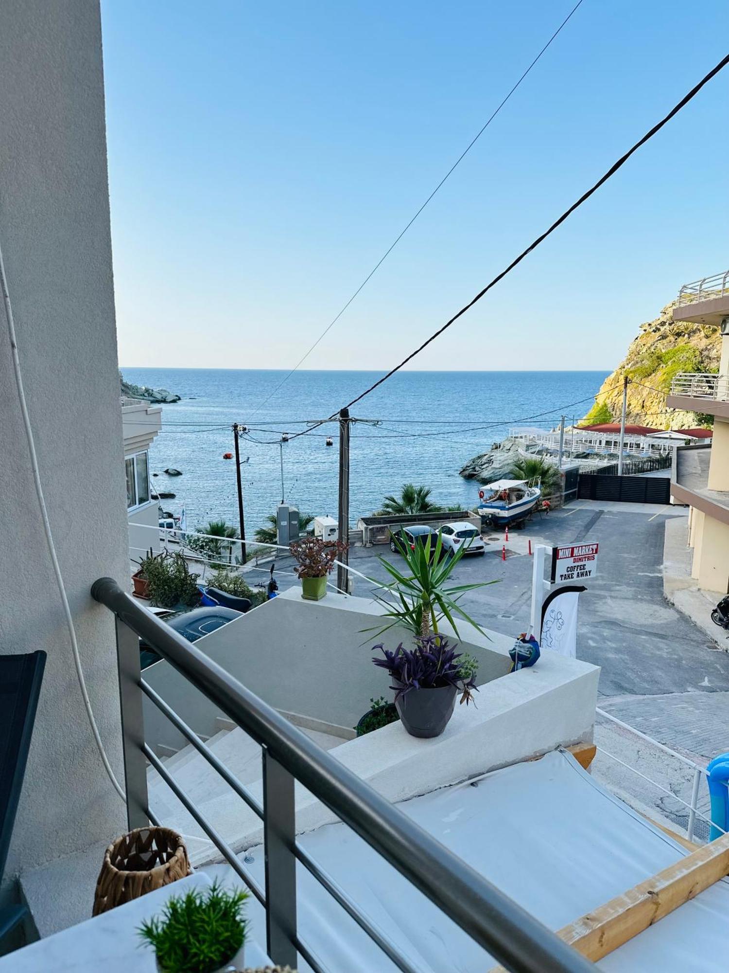 Popis Sea View Apartments Agia Pelagia Екстериор снимка